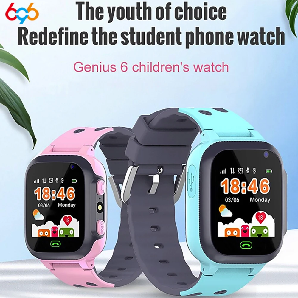 

Kid Smart Watch 2G LBS SOS Call Anti Lost Baby Children Smart Watches Waterproof SIM Card Position Tracking Gift For IOS Android