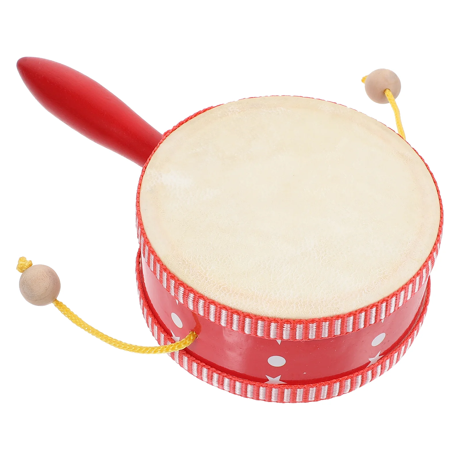 Wooden Hand Bell Infant Toy Adorable Drum Baby Musical Instruments Lovely -drum Plaything
Wooden Hand Bell Infant Toy Adorable Drum Baby Musical Instruments Lovely -drum Plaything