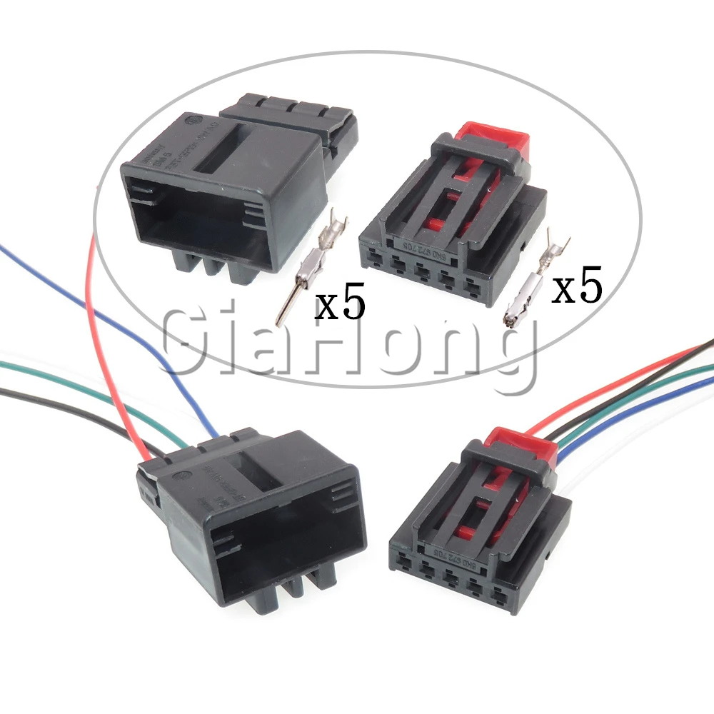1 Set 5 Ways Auto Parts 5G0972715 5K0972705 Automobile Taillight Wire Cable Socket For VW Audi Auto Electrical Connector
1 Set 5 Ways Auto Parts 5G0972715 5K0972705 Automobile Taillight Wire Cable Socket For VW Audi Auto Electrical Connector