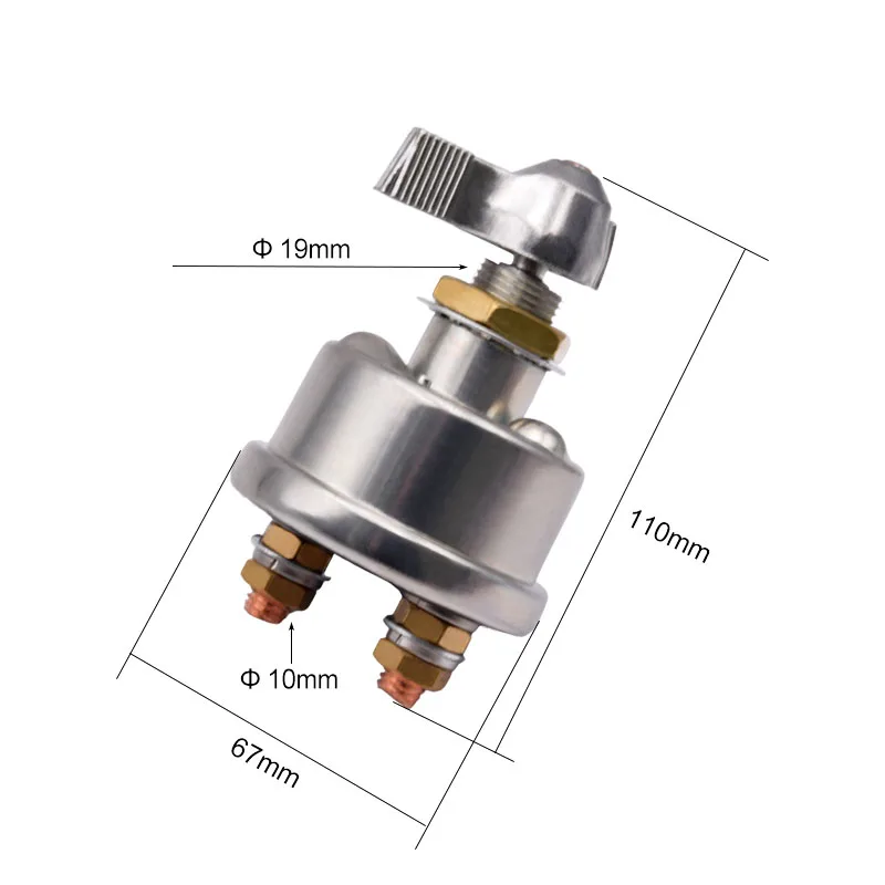 Car 250A battery power switch 12V-48V high current battery circuit breaker battery switch isolator for car RV ship
Car 250A battery power switch 12V-48V high current battery circuit breaker battery switch isolator for car RV ship