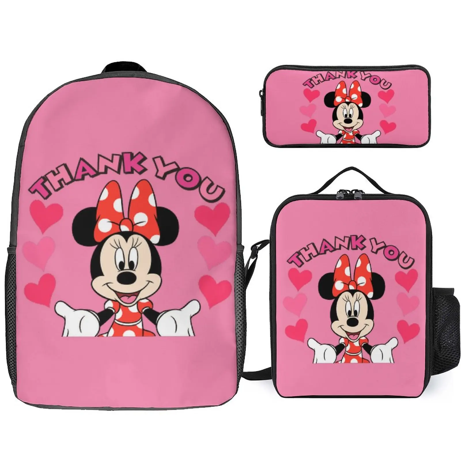 Набор из рюкзака и сумки для ланча с рисунком из мультфильма
Набор из рюкзака и сумки для ланча с рисунком из мультфильма