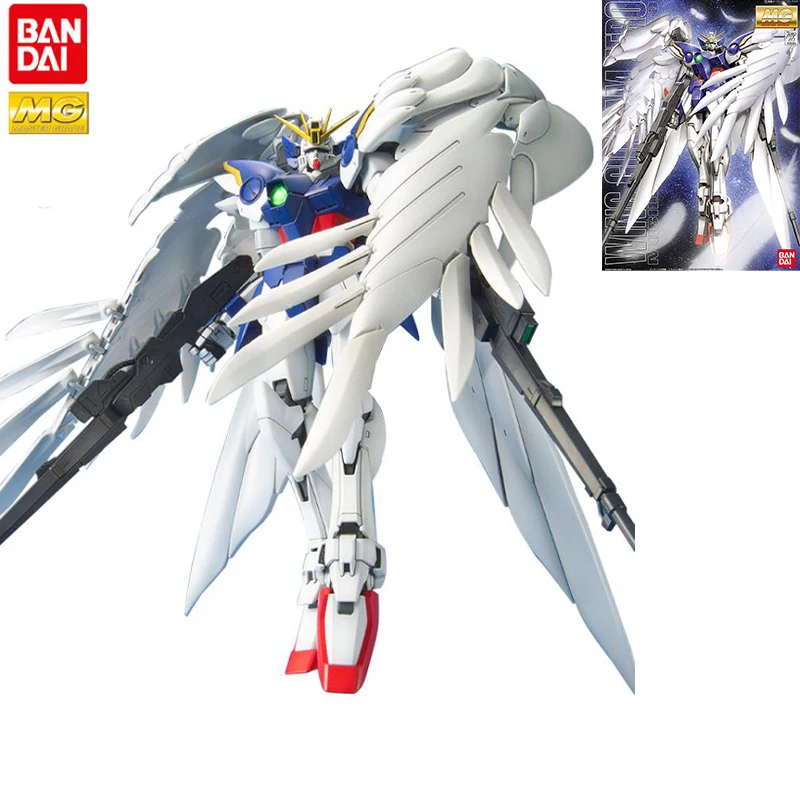 Оригинальная фигурка Bandai Wing Zero, Mg 1/100 Wingzero, мультяшная модель Ew Gundam, набор для сборки, семейный подарок для детей
Оригинальная фигурка Bandai Wing Zero, Mg 1/100 Wingzero, мультяшная модель Ew Gundam, набор для сборки, семейный подарок для детей