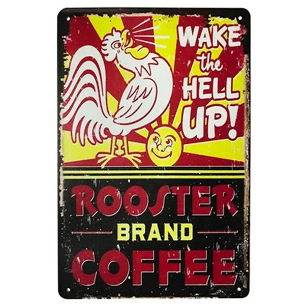 Coffee menu cafe metal sign vintage tin plate painting retro iron picture wall decoration
Coffee menu cafe metal sign vintage tin plate painting retro iron picture wall decoration