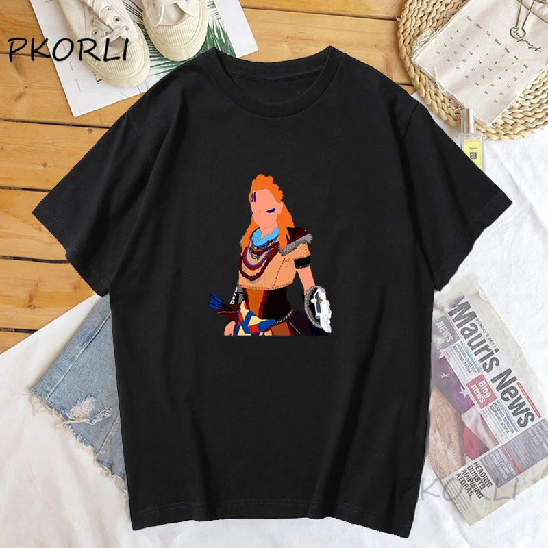 Horizon Zero Dawn Aloy Nora Brave Tshirt Women Summer Short Sleeve T Shirt Anime Game Tshirt Cotton Harajuku Graphic Tee Shirt
Horizon Zero Dawn Aloy Nora Brave Tshirt Women Summer Short Sleeve T Shirt Anime Game Tshirt Cotton Harajuku Graphic Tee Shirt