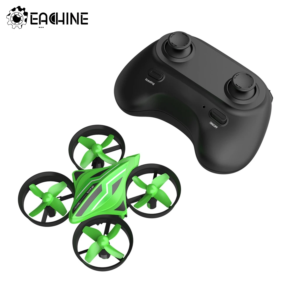 

Eachine E017 Mini 2.4G 4CH 6-Axis Altitude Hold Headless Mode RC Drone Quadcopter RTF Drone Kit Complete Toy Gift For Children