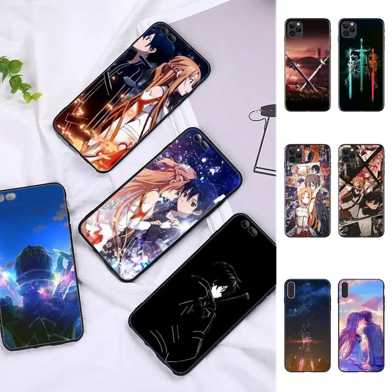 Sword Art Online kirito and asuna Phone Case for iPhone 11 12 13 Mini Pro Max 8 7 6 6S Plus X 5 SE 2020 XR XS Funda Case
Sword Art Online kirito and asuna Phone Case for iPhone 11 12 13 Mini Pro Max 8 7 6 6S Plus X 5 SE 2020 XR XS Funda Case