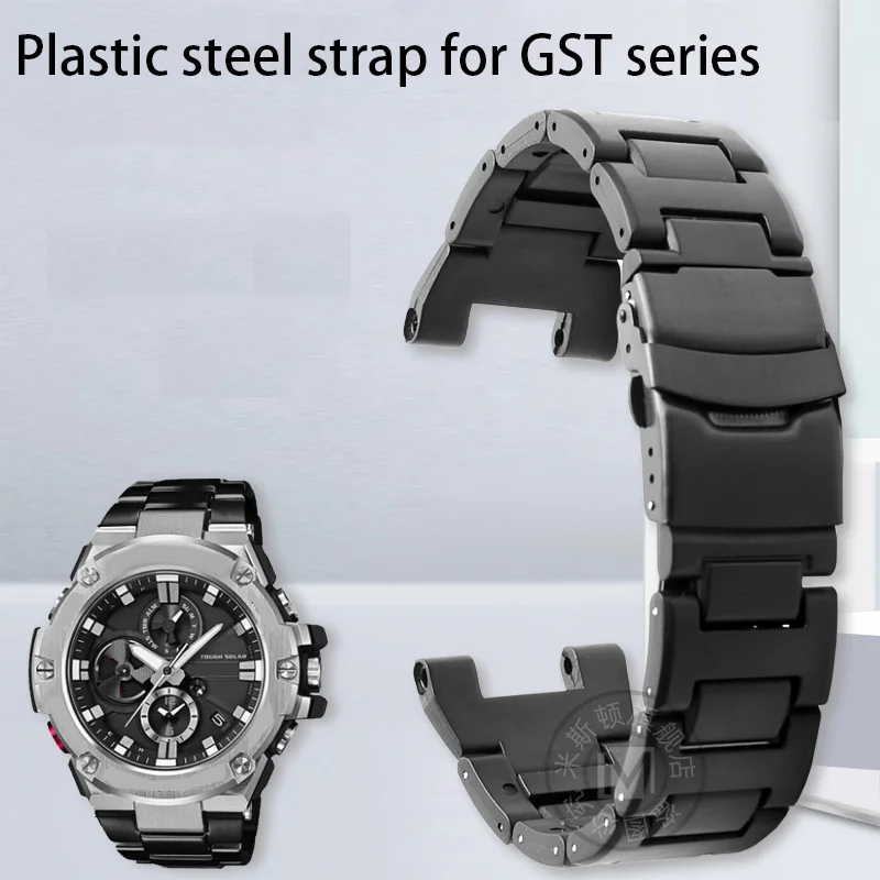 Plastic steel wathband for casio protrek PRW6000 watch strap PRW-3000 / 3100 / 6000 / 6100Y watches bracelet Man's wristband
Plastic steel wathband for casio protrek PRW6000 watch strap PRW-3000 / 3100 / 6000 / 6100Y watches bracelet Man's wristband