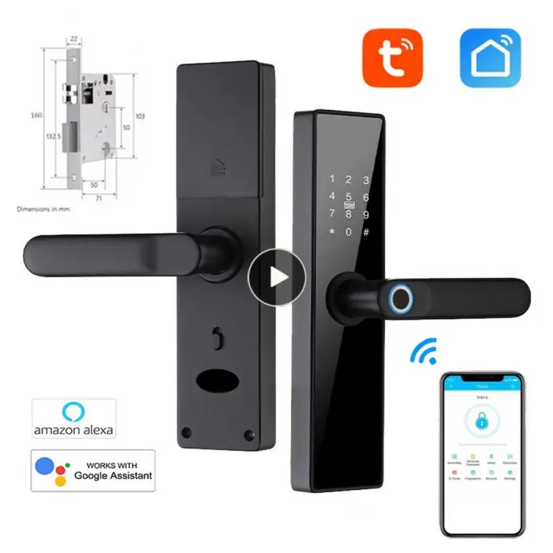Fingerprint Door Lock Wifi Multi-language Smart Lock Unlocking Keyless Lock Tuya Wifi Electronic Smart Door Lock Password Lock
Fingerprint Door Lock Wifi Multi-language Smart Lock Unlocking Keyless Lock Tuya Wifi Electronic Smart Door Lock Password Lock
