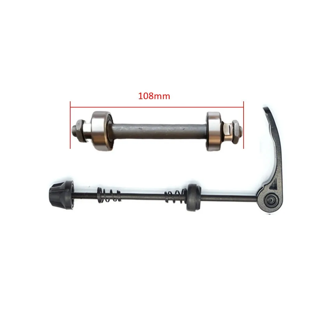 Durable Axle Quick Release Black MTB Bike Parts Quick Release Replacement Spare Steel With 2 Bearings 170g /210g
Durable Axle Quick Release Black MTB Bike Parts Quick Release Replacement Spare Steel With 2 Bearings 170g /210g