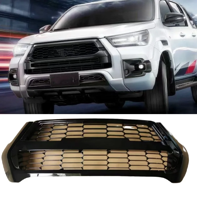 Front Racing Grills Fit For Hilux Revo 2021 2022 2023 Pickup Car Abs Grille Grill Bumper Mesh Mask Cover Auto Parts
Front Racing Grills Fit For Hilux Revo 2021 2022 2023 Pickup Car Abs Grille Grill Bumper Mesh Mask Cover Auto Parts
