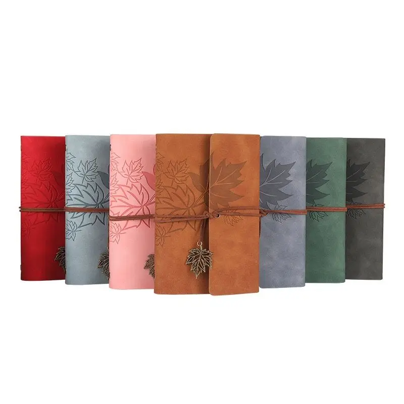 Loose-leaf notebook Detachable student maple leaf diary vintage kraft paper handbook DIY travel notes Multi-color minimalist
Loose-leaf notebook Detachable student maple leaf diary vintage kraft paper handbook DIY travel notes Multi-color minimalist