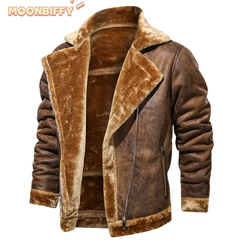 PU 2022 New Winter Motorcycle Jacket Motorcycle Leather Jacket Warm Plus Velvet Thick Retro Vintage Leisure Mens Leather coats
PU 2022 New Winter Motorcycle Jacket Motorcycle Leather Jacket Warm Plus Velvet Thick Retro Vintage Leisure Mens Leather coats