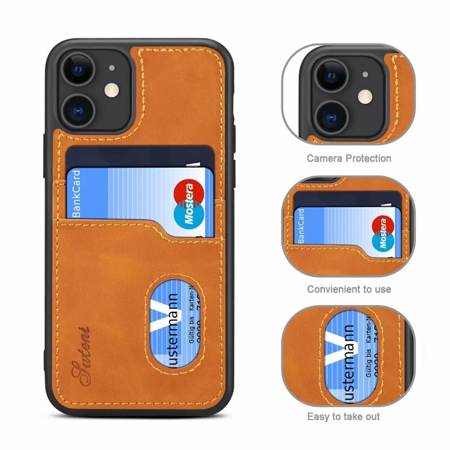 For iPhone 12 12 Pro Max 12 Mini Case Luxury Leather Card Holder Wallet Back Case Cover For iPhone 13 13 Pro Max 13 Mini Case
For iPhone 12 12 Pro Max 12 Mini Case Luxury Leather Card Holder Wallet Back Case Cover For iPhone 13 13 Pro Max 13 Mini Case