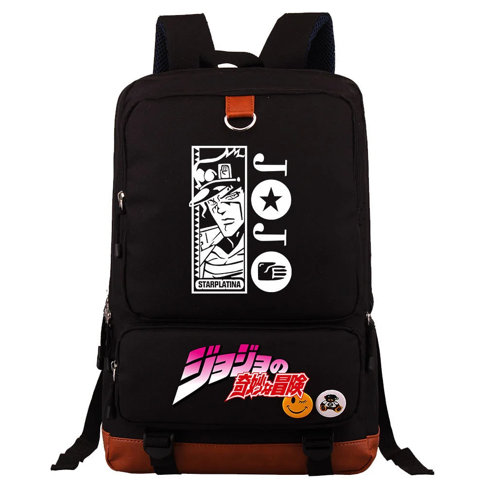 Jojo Bizarre Adventure Backpack For Boys Girls Travel Shoulder Backpack Men Women Large Capacity Daily Bookbag Mochila
Jojo Bizarre Adventure Backpack For Boys Girls Travel Shoulder Backpack Men Women Large Capacity Daily Bookbag Mochila