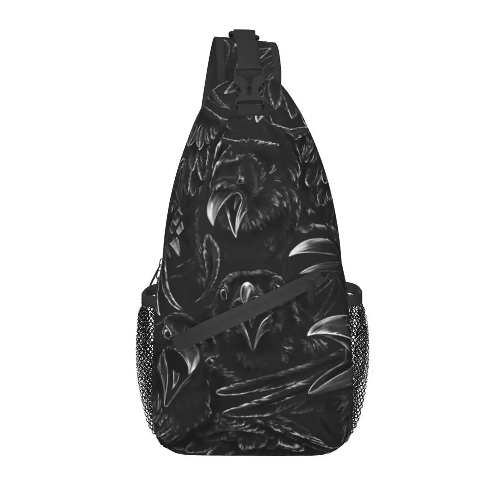 Cool Raven Rage Crossbody Sling Backpack Men Halloween Witch Gothic Scary Crow Shoulder Chest Bags for Hiking
Cool Raven Rage Crossbody Sling Backpack Men Halloween Witch Gothic Scary Crow Shoulder Chest Bags for Hiking