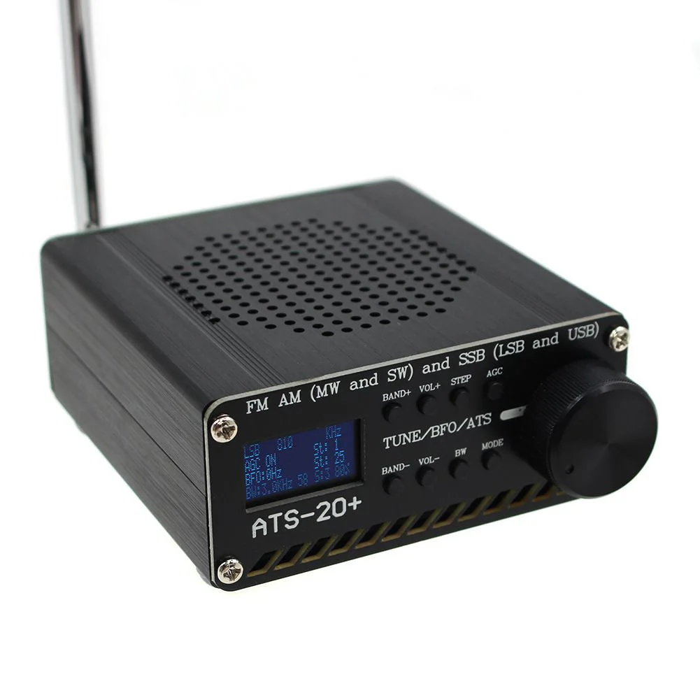 ATS-20 Plus ATS20 V2 SI4732 Portable Radios Full Radio Receiver FM AM MW SW SSB (LSB & USB) Radio Receiver Music Player
ATS-20 Plus ATS20 V2 SI4732 Portable Radios Full Radio Receiver FM AM MW SW SSB (LSB & USB) Radio Receiver Music Player