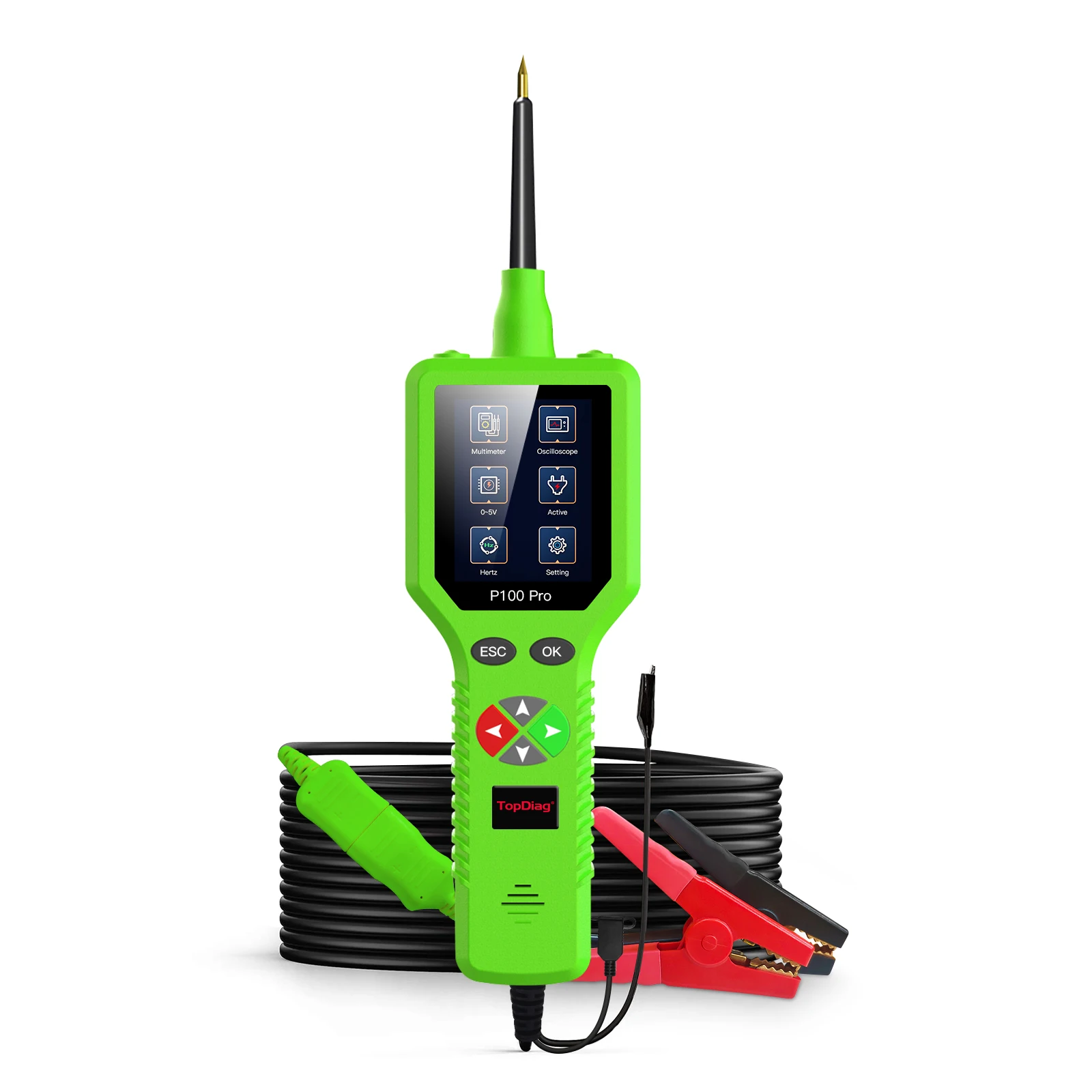 12VCar 24VTruck Powerful Smart Electrical Circuit System Tester 9-30V Multimeter Relay Automotive Diagnose Vehicle JDiagP100Pro
12VCar 24VTruck Powerful Smart Electrical Circuit System Tester 9-30V Multimeter Relay Automotive Diagnose Vehicle JDiagP100Pro