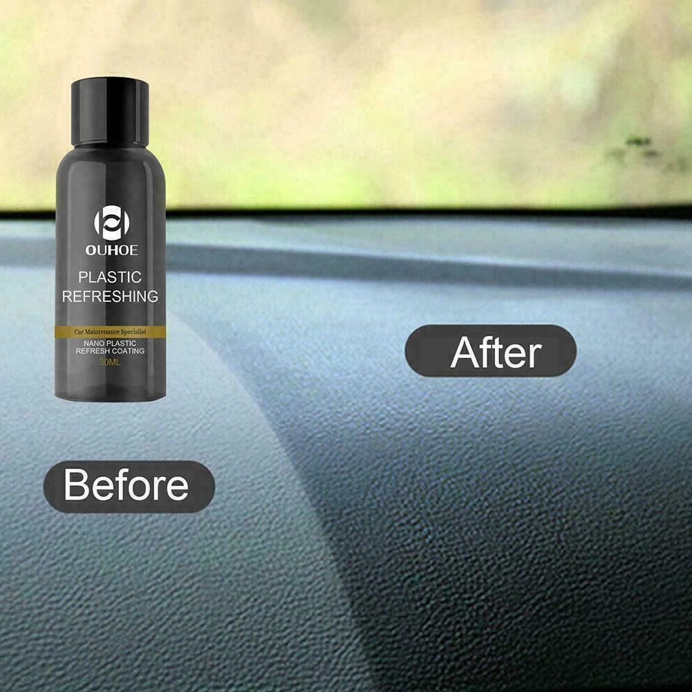New Plastic Renovator 30ML/50ML Coating For Auto Plastic Rubber Repair Clean Restore Gloss Black Shine Seal Brighten Retread
New Plastic Renovator 30ML/50ML Coating For Auto Plastic Rubber Repair Clean Restore Gloss Black Shine Seal Brighten Retread