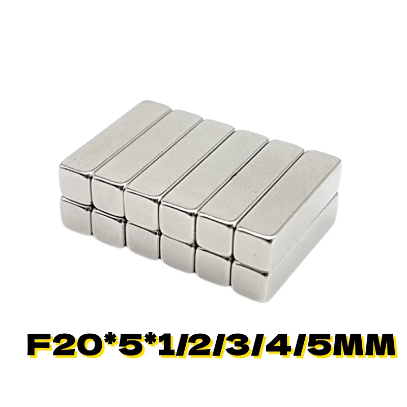 

Hot Sale Multiple Size Block Ndfeb Magnet Industrial Rare Earth Permanent Neodymium Magnetic Materials N35 Strong Block Magnets