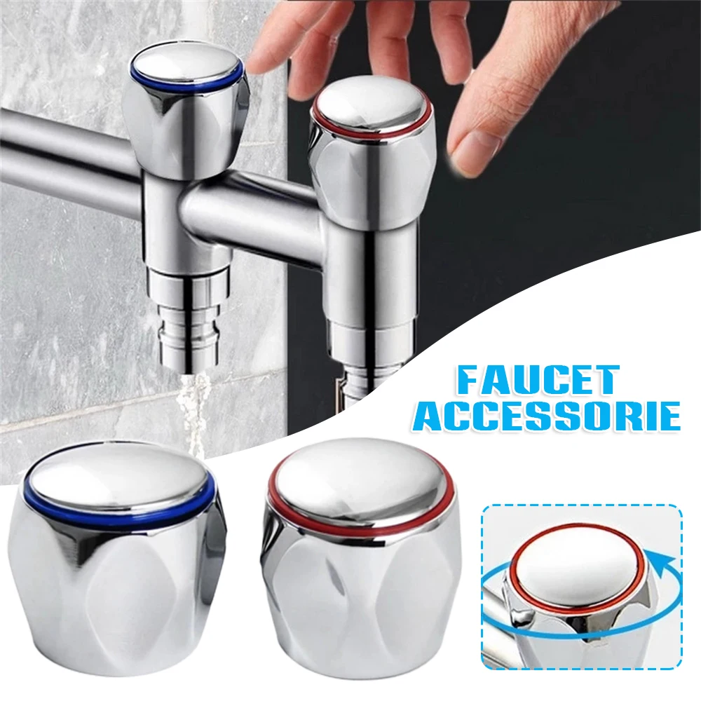 Hot and Cold Faucet Handles Easy Snap-In Knob Rotary Button Cap for Bathroom for Kitchen Faucet Parts Delta with Screw gass
Hot and Cold Faucet Handles Easy Snap-In Knob Rotary Button Cap for Bathroom for Kitchen Faucet Parts Delta with Screw gass