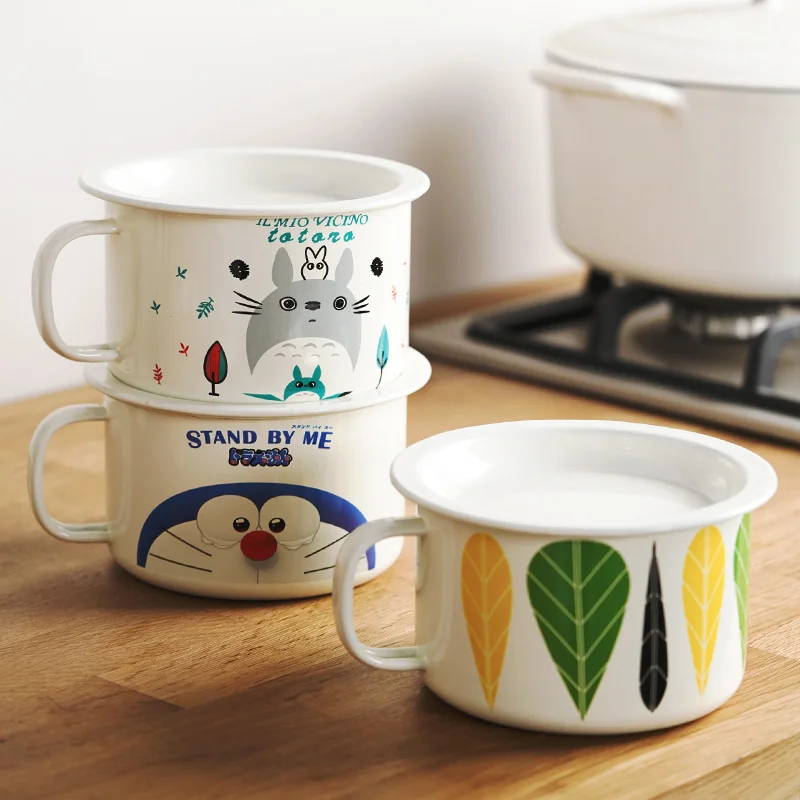 Retro Enamel Instant Noodle Cup with Lid Thickened Large Student Dormitory Cooking Noodle Bowl with Rice Tea Cylinder Mark Cup
Retro Enamel Instant Noodle Cup with Lid Thickened Large Student Dormitory Cooking Noodle Bowl with Rice Tea Cylinder Mark Cup