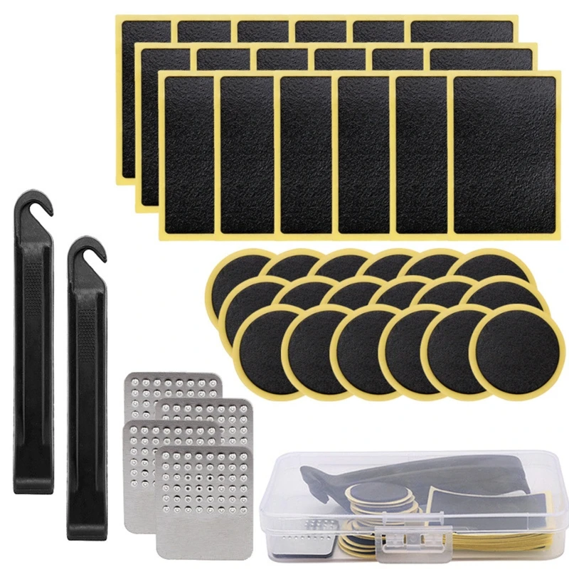 Bike Flat Tire Repair Tool Set Kits Patch Rubber Portable Fetal Cycling F19A
Bike Flat Tire Repair Tool Set Kits Patch Rubber Portable Fetal Cycling F19A