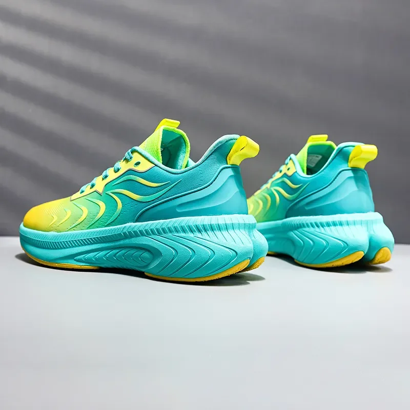 Кроссовки мужские и женские, повседневная теннисная обувь, Роскошные, дышащие, для бега 
Кроссовки мужские и женские, повседневная теннисная обувь, Роскошные, дышащие, для бега