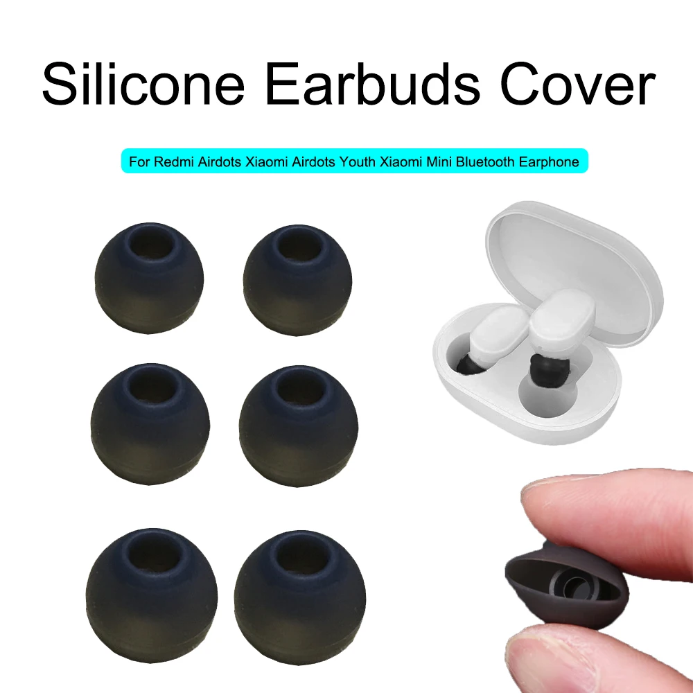1/5 Pairs Silicone Ear Tips Dustproof Comfortable Painless Protector Cover For Redmi Airdots Xiaomi Airdots Bluetooth Earphone
1/5 Pairs Silicone Ear Tips Dustproof Comfortable Painless Protector Cover For Redmi Airdots Xiaomi Airdots Bluetooth Earphone