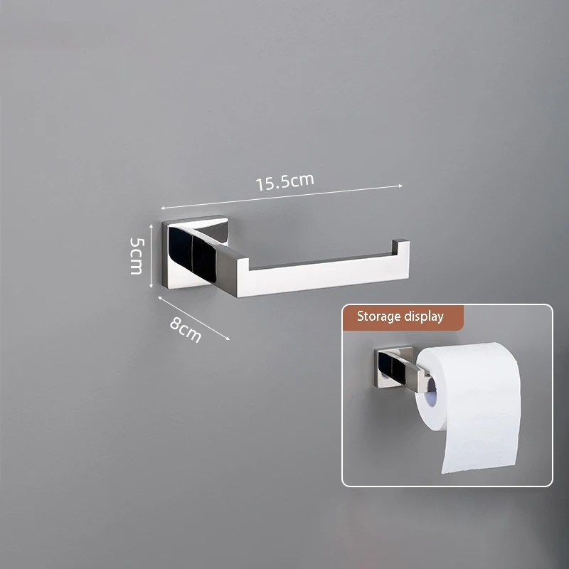 Роскошный полированный серебряный набор оборудования для ванной комнаты, держатель для туалетной бумаги из нержавеющей стали, крючок для халата, вешалка для полотенец, аксессуары для ванной комнаты
Роскошный полированный серебряный набор оборудования для ванной комнаты, держатель для туалетной бумаги из нержавеющей стали, крючок для халата, вешалка для полотенец, аксессуары для ванной комнаты