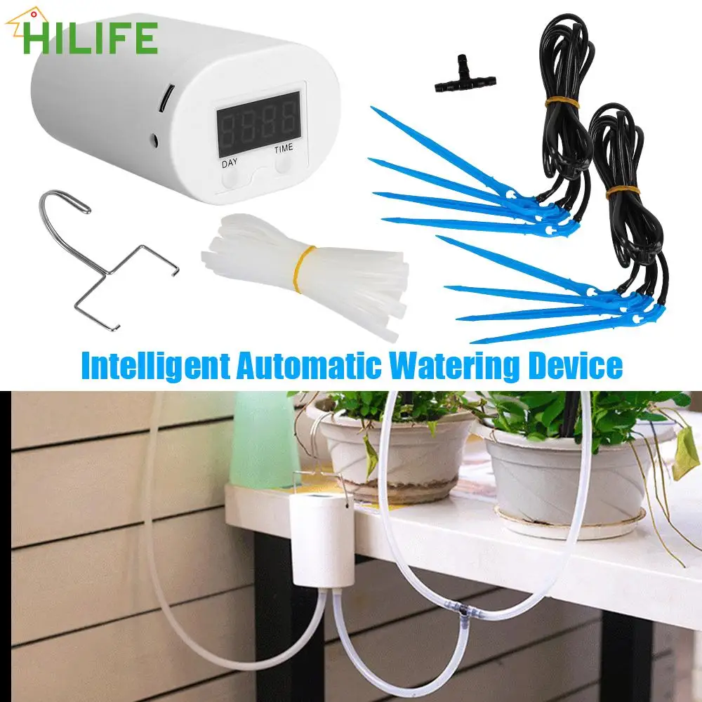 8/4/2 Head Drip Irrigation Device Pump Timer System Garden Gadget Automatic Watering Pump Controller Flower Plant Home Sprinkler
8/4/2 Head Drip Irrigation Device Pump Timer System Garden Gadget Automatic Watering Pump Controller Flower Plant Home Sprinkler