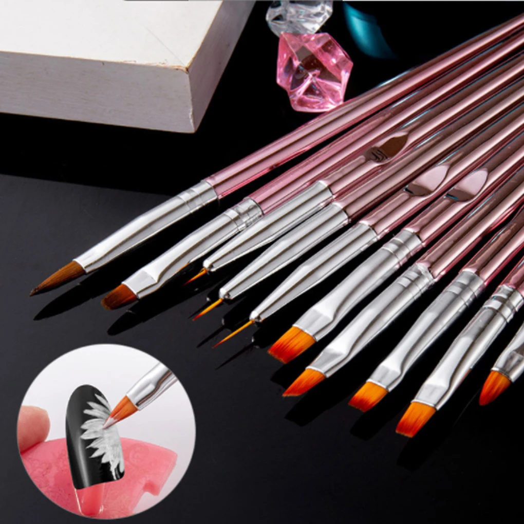 10 шт., ручка для дизайна ногтей
10 шт., ручка для дизайна ногтей