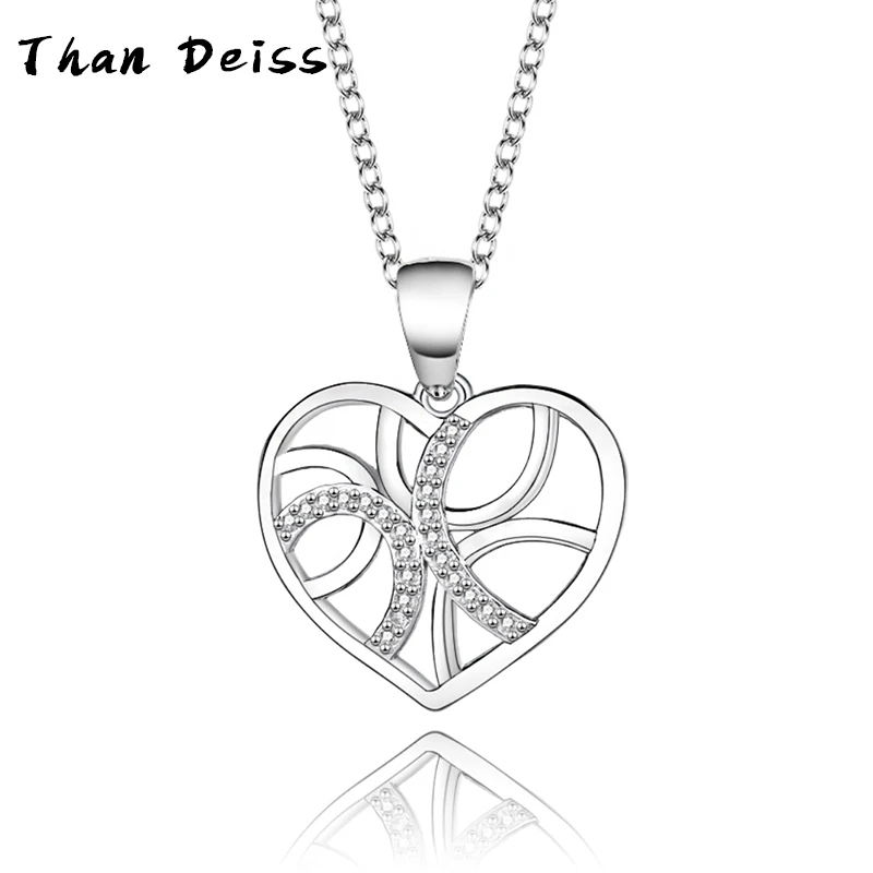 S925 Sterling Silver Heart-Shaped Love Necklace Fashion Simplicity Clavicle Chain Ladies Secklace Jewelry Pendant Factory Whole
S925 Sterling Silver Heart-Shaped Love Necklace Fashion Simplicity Clavicle Chain Ladies Secklace Jewelry Pendant Factory Whole