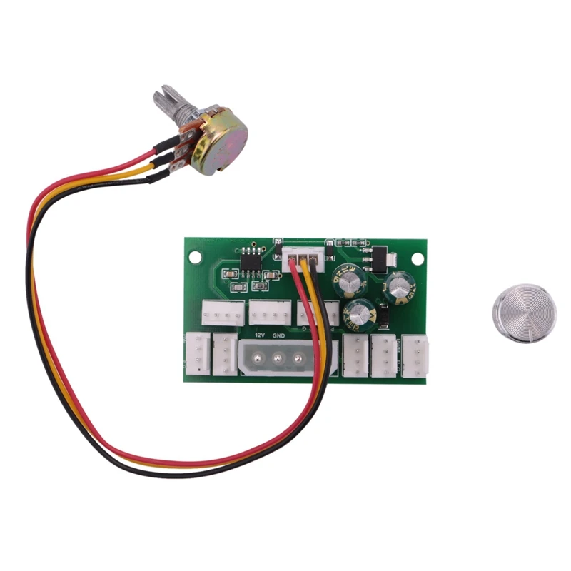 DC 12V 8 Miner Fan Speed PWM Controller 8-Channel Hub High-Power Violent Fan Controller Speed Governor 4P Power Supply
DC 12V 8 Miner Fan Speed PWM Controller 8-Channel Hub High-Power Violent Fan Controller Speed Governor 4P Power Supply