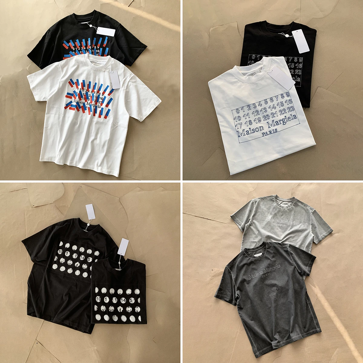 2022 NEW MM6 FASHION Short Sleeve T-Shirts SUMMER TOP PRINT T SHIRT Unisex Broken Copper Hollow Digital Design Couple Oversized
2022 NEW MM6 FASHION Short Sleeve T-Shirts SUMMER TOP PRINT T SHIRT Unisex Broken Copper Hollow Digital Design Couple Oversized