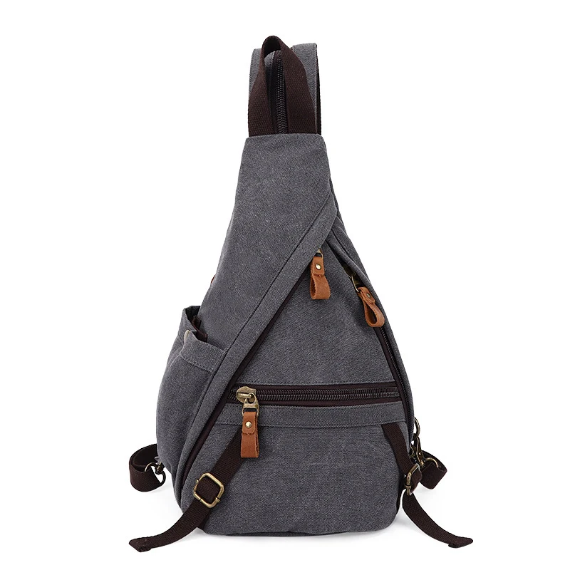 Fashion Chest Bag Canvas Men's Waist Bag Large Capacity Shoulder Crossbody Outdoor Waterproof Travel Climbing Backpack XA723F
Fashion Chest Bag Canvas Men's Waist Bag Large Capacity Shoulder Crossbody Outdoor Waterproof Travel Climbing Backpack XA723F
