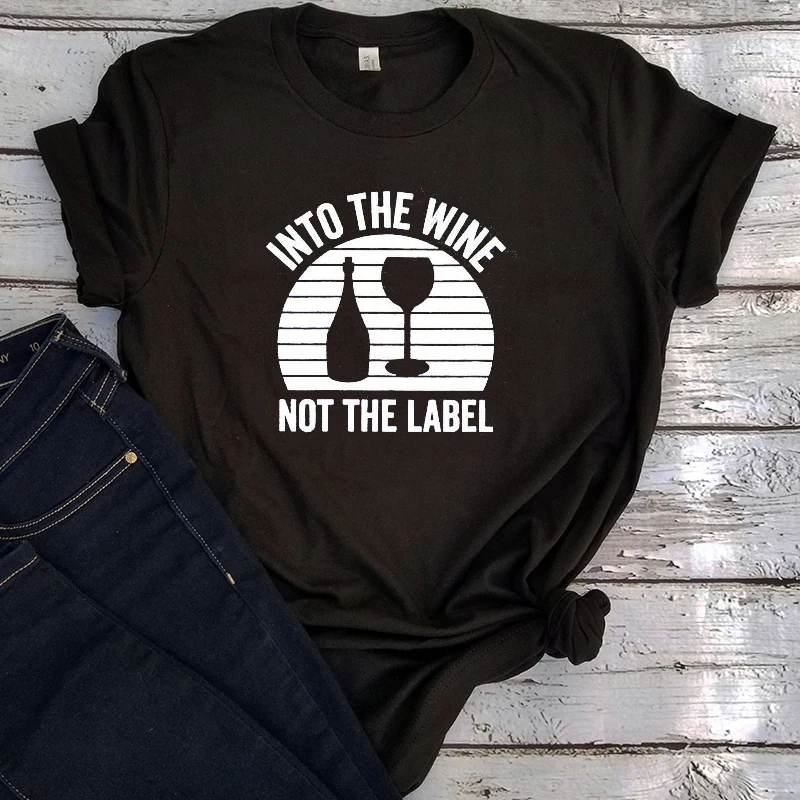Into The Wine Not The Label Shirt Women Graphic Tees 2022 New Wine Lover Tshirt Drinking Clothing Women Summer Print XL
Into The Wine Not The Label Shirt Women Graphic Tees 2022 New Wine Lover Tshirt Drinking Clothing Women Summer Print XL