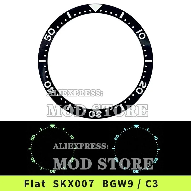 NEW Arrival High quality Flat 38mm BGW9 Lume C3 Lume Top Quality Fashion Ceramic Bezel Insert Finish SKX007/SKX009/SKX011 Mod
NEW Arrival High quality Flat 38mm BGW9 Lume C3 Lume Top Quality Fashion Ceramic Bezel Insert Finish SKX007/SKX009/SKX011 Mod