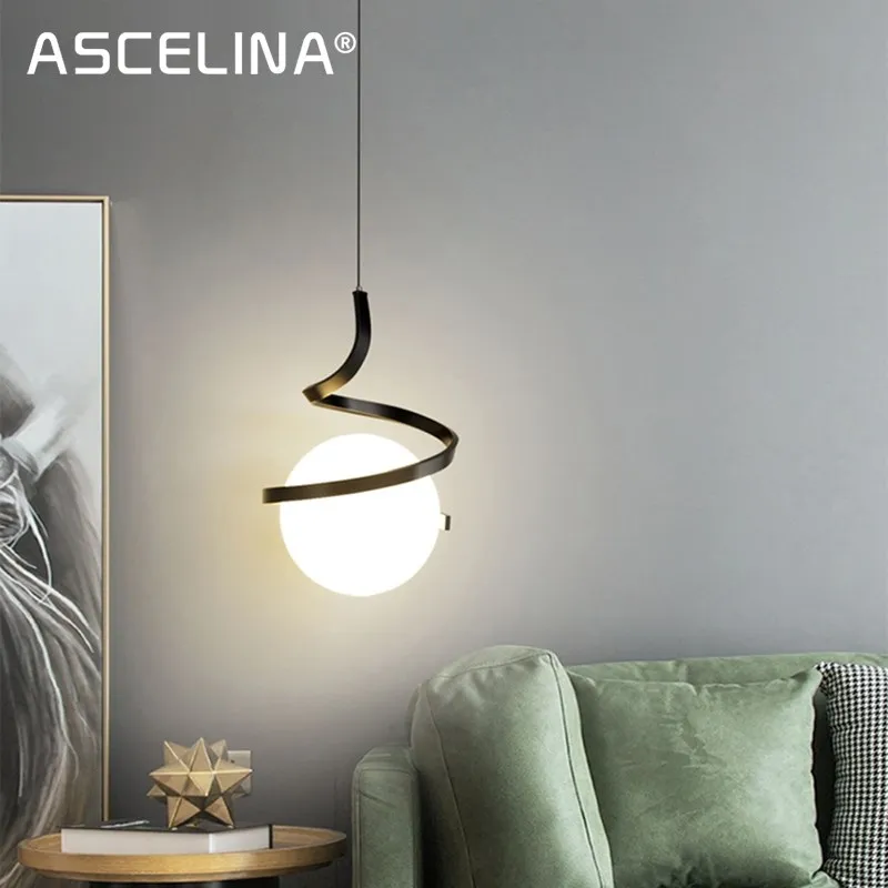 Modern LED Pendant Lights Indoor Lighting Glass Hanging Lamp For Home Dining Tables Bedside Kitchen Living Room Decoration Light 
Modern LED Pendant Lights Indoor Lighting Glass Hanging Lamp For Home Dining Tables Bedside Kitchen Living Room Decoration Light