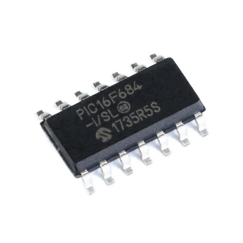 10PCS/Pack New Original patch PIC16F684-I/SL SOIC-14 microcontroller / 8-bit chip
10PCS/Pack New Original patch PIC16F684-I/SL SOIC-14 microcontroller / 8-bit chip