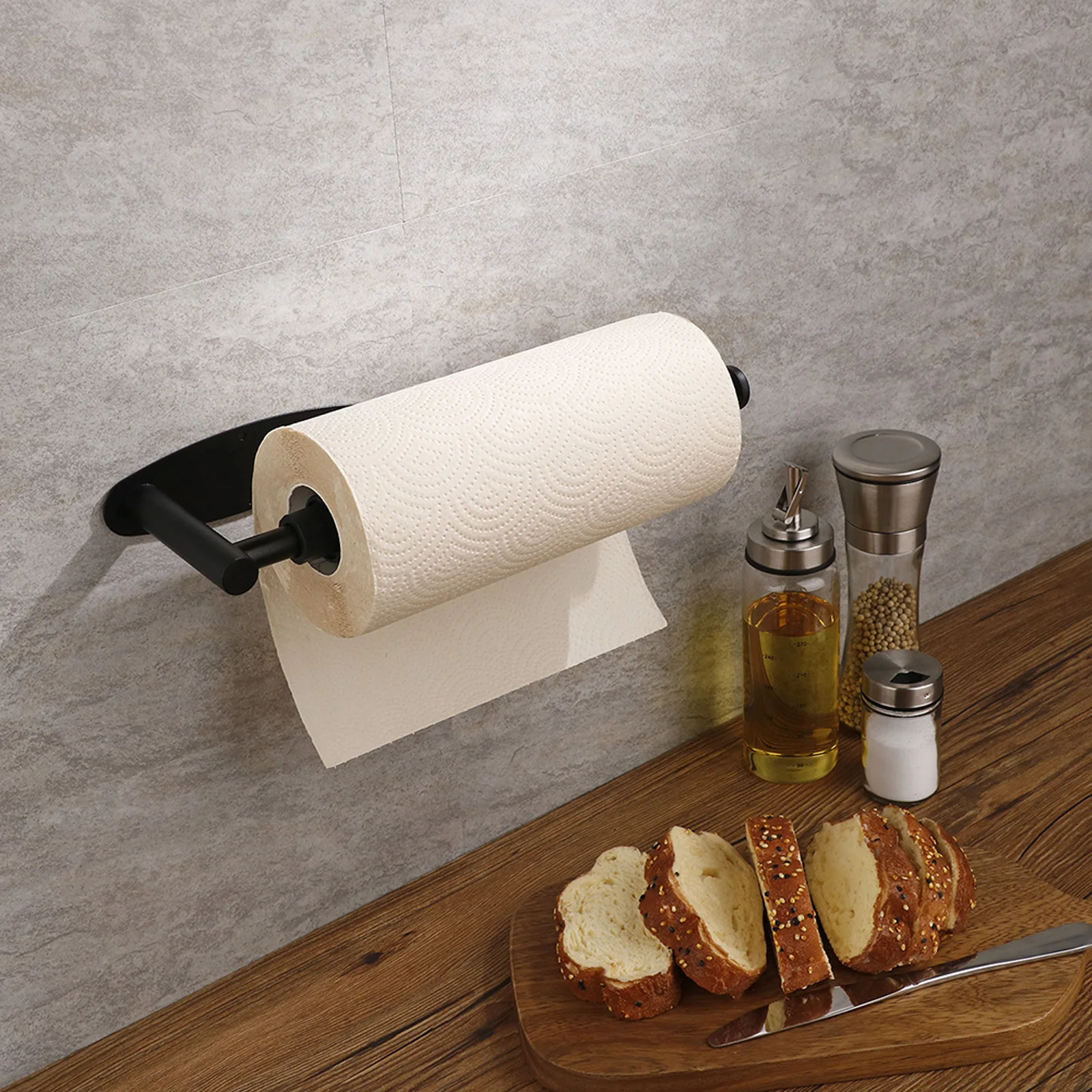 Tissue Holder Paper Towel Holder Self-adhesive Stainless Steel Towel Holder Wall-mounted Waterproof Moisture-proof
Tissue Holder Paper Towel Holder Self-adhesive Stainless Steel Towel Holder Wall-mounted Waterproof Moisture-proof
