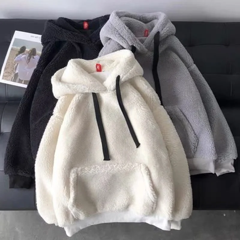 Female Fashion Sweatshirt Long Sleeve Solid Loose Pocket Thick Hoodies Women Autumn Winter Hooded Print Fleece Flannel Pullover
Female Fashion Sweatshirt Long Sleeve Solid Loose Pocket Thick Hoodies Women Autumn Winter Hooded Print Fleece Flannel Pullover