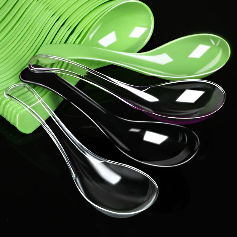 100 Sets of Disposable Tableware Soup Spoon Porridge Spoon 9/12/16 cm Food Grade Plastic Takeaway Spoon Meal Spoon
100 Sets of Disposable Tableware Soup Spoon Porridge Spoon 9/12/16 cm Food Grade Plastic Takeaway Spoon Meal Spoon