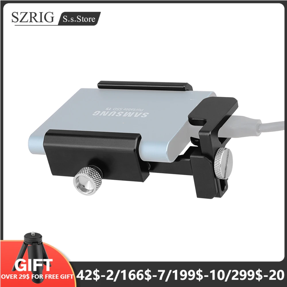 SZRIG кабельный зажим T5 держатель SSD с регулируемым HDM кабелем Micro Clamp Protector для Samsung новое поступление
SZRIG кабельный зажим T5 держатель SSD с регулируемым HDM кабелем Micro Clamp Protector для Samsung новое поступление
