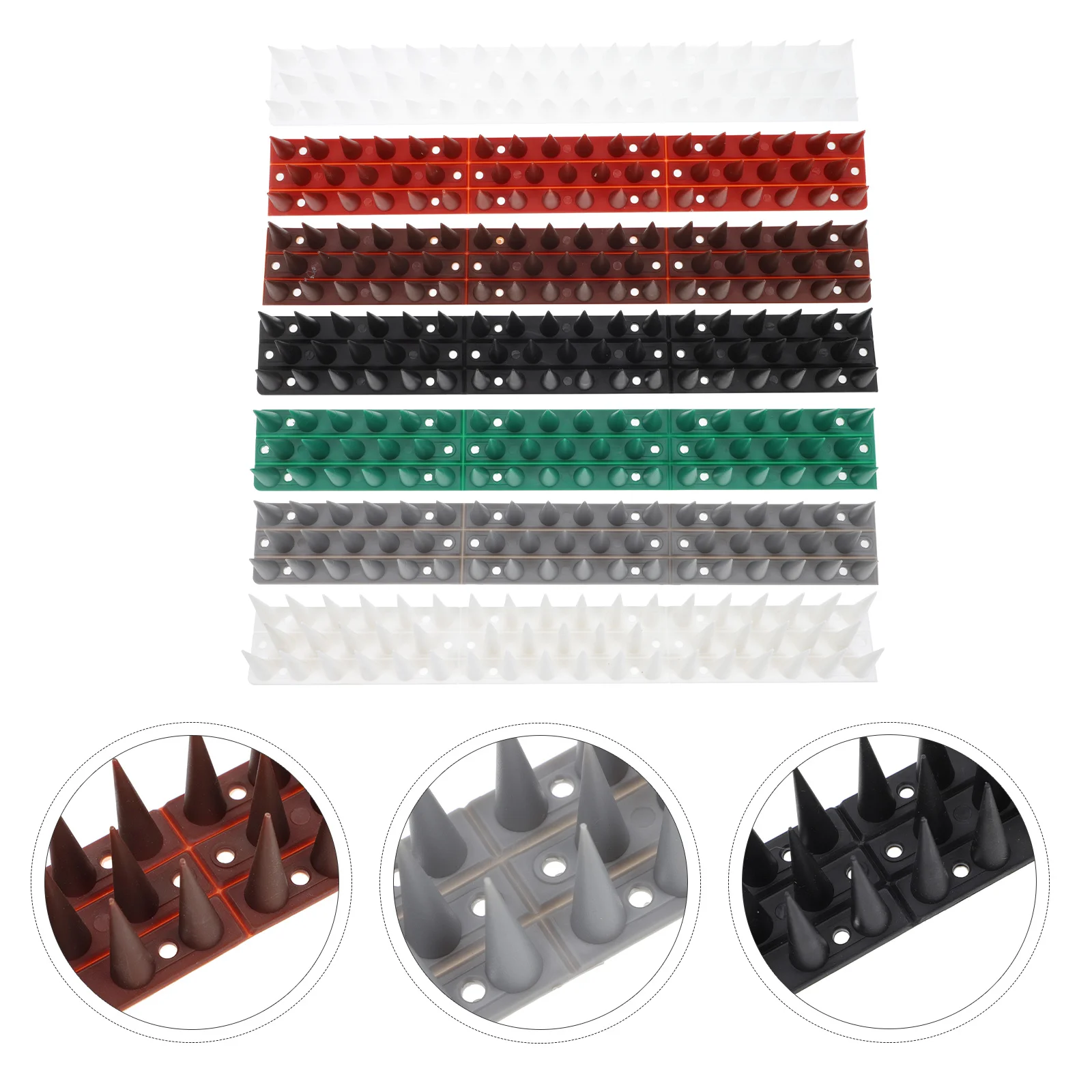 7pcs Plastic Bird Deterrent Spike Mats Bird-repellent Spike Plastic Repellent Spike
7pcs Plastic Bird Deterrent Spike Mats Bird-repellent Spike Plastic Repellent Spike