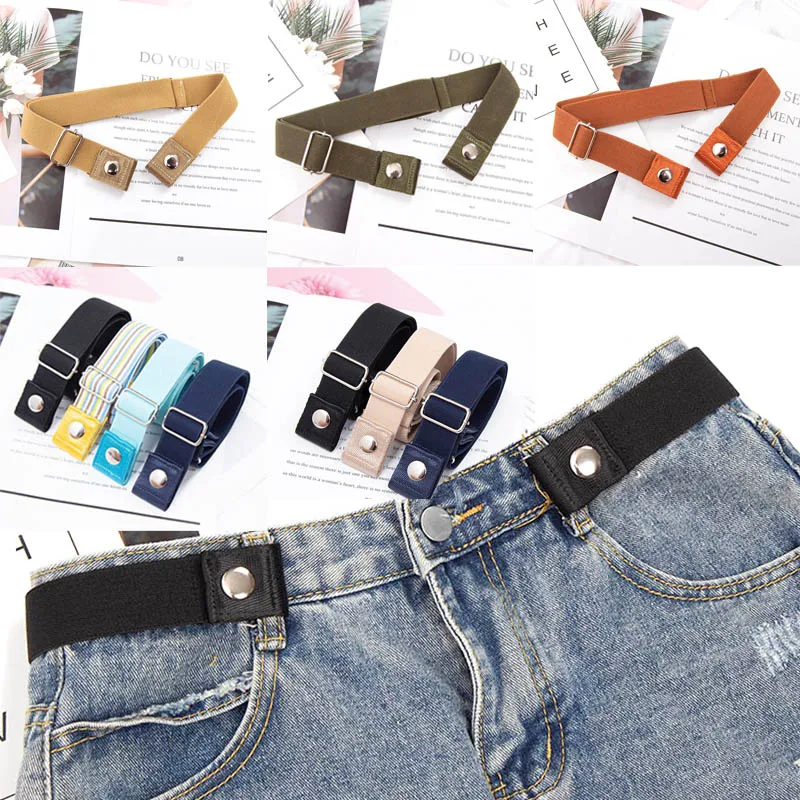New Women Simple Designer Buckle-Free Belts Unisex Jean Pants Dress No Buckle Adjustable Elastic Waist Band Men Invisible Belt
New Women Simple Designer Buckle-Free Belts Unisex Jean Pants Dress No Buckle Adjustable Elastic Waist Band Men Invisible Belt