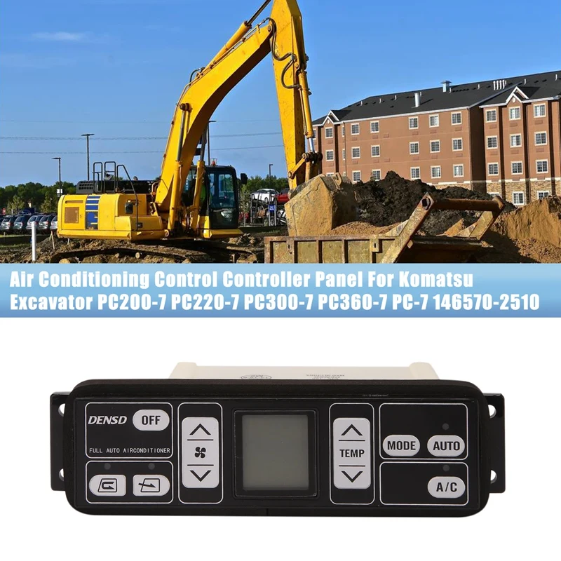 Управление кондиционированием воздуха, панель управления для экскаватора
Управление кондиционированием воздуха, панель управления для экскаватора