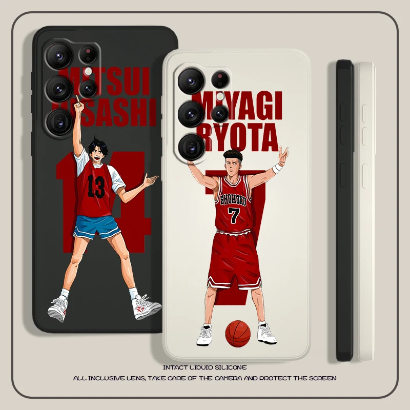 Slam Dunk Anime Boy For Samsung S23 S22 S21 Ultra S20 FE S10 S9 Plus Lite 5G Liquid Rope Phone Case Cover
Slam Dunk Anime Boy For Samsung S23 S22 S21 Ultra S20 FE S10 S9 Plus Lite 5G Liquid Rope Phone Case Cover