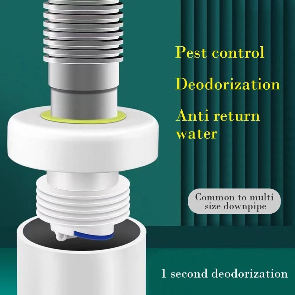 Plastic Anti Odor Stopper Floor Drain Way Valve Sewer Drain Strainer Shower Drainer Seal Cover Kitchen Bathroom Accessorie
Plastic Anti Odor Stopper Floor Drain Way Valve Sewer Drain Strainer Shower Drainer Seal Cover Kitchen Bathroom Accessorie