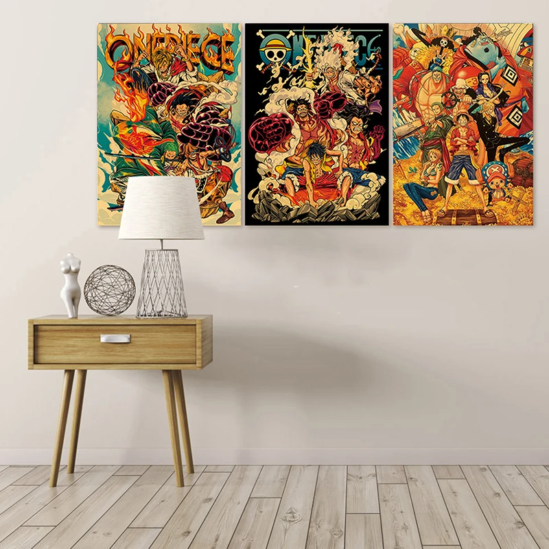 Anime One Piece Family Portrait Character Collection Kraft Paper Poster Home Decorative Painting Bedroom Background Sticker 
Anime One Piece Family Portrait Character Collection Kraft Paper Poster Home Decorative Painting Bedroom Background Sticker