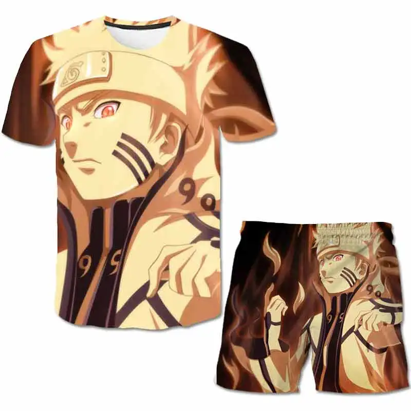 Anime Narutos T Shirt Short Kids Boys Clothes Kakashi Orochimaru Sasuke Pain Gaara Short Sets Children Clothing Kid Girl suit
Anime Narutos T Shirt Short Kids Boys Clothes Kakashi Orochimaru Sasuke Pain Gaara Short Sets Children Clothing Kid Girl suit
